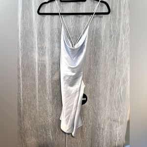 Small Baby Blue Avianna Mini Dress